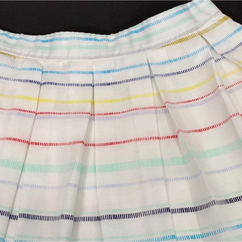 Armani Exchanged Striped Multicolor Skirt Size 4 - Picture 4 of 9